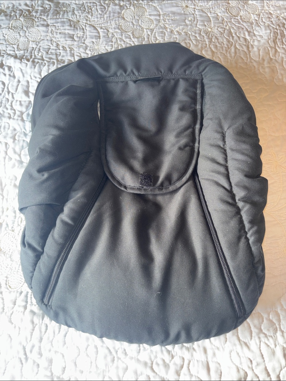 Black Kids Baby winter Car Seat Cover -
